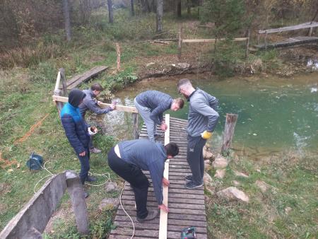 delovna akcija Mali ulbrih, foto Uroš Vravnik